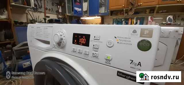 7кг. Hotpoint Ariston (с гарантией, доставкой) Батайск - изображение 1