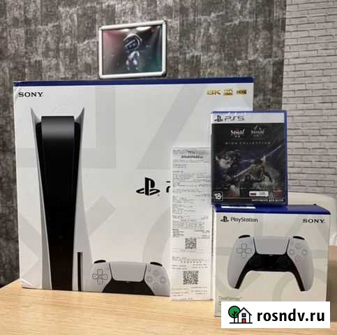 Sony playstation 5 с дисководом (новая, не распако Уфа - изображение 1
