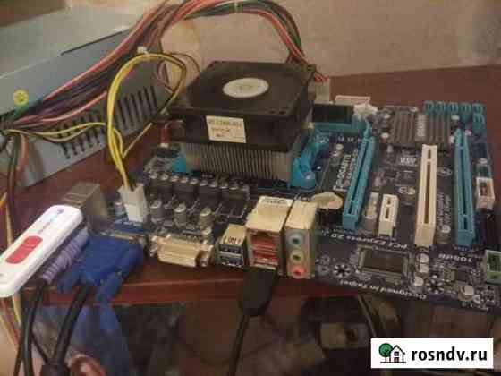 MB FM1 GA-A75M-S2V +CPU +DDR3 Шахты