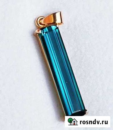 Подвеска турмалин Индиголит Одинцово - изображение 1