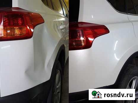 Удаление вмятин без покраски Покраска,рихтовка Воронеж - изображение 1