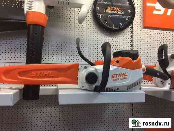 Мотопила аккумуляторная Stihl MSA 120 C-BQ с AK Барнаул