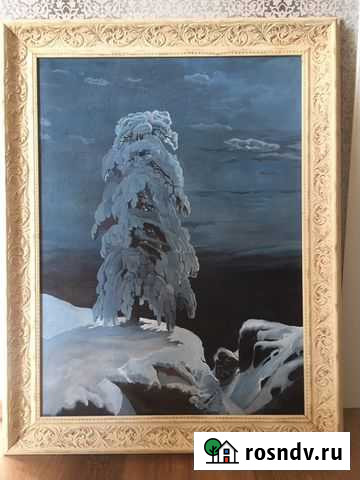 Картина масло копия Шишкина На севере диком Тюмень - изображение 1