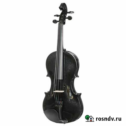 Скрипка antonio lavazza VL-20 BK 4/4 чёрная Москва - изображение 1