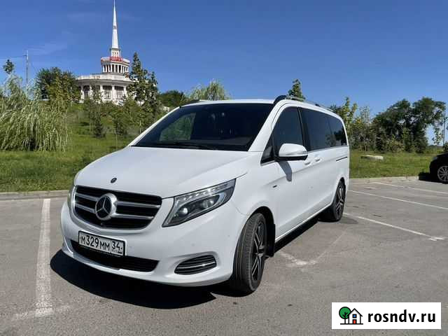 Аренда авто Mercedes V Минивен с водителем Волгоград - изображение 1