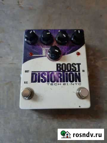Педаль tech21 Distortion Уфа - изображение 1