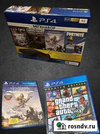 Ps4 Slim 1TB новая+ 2 игры Владивосток