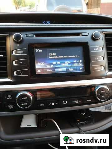 Магнитола на тойота хайлендр 3-оригинал U 50 Волгоград - изображение 1