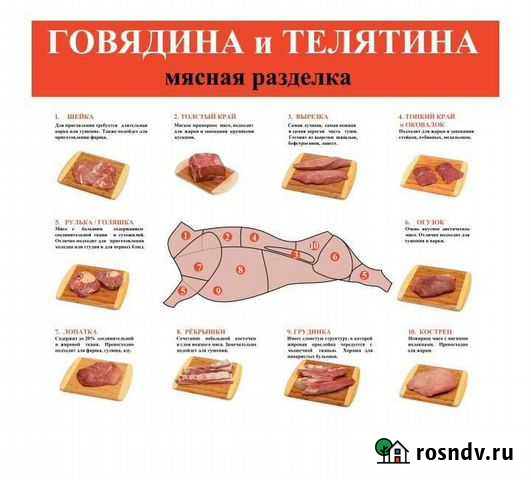 Плакаты разруба мяса Невинномысск - изображение 1