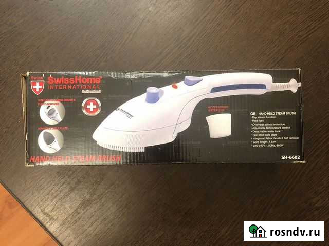Паровой утюжок отпариватель swiss home швейцария Р Санкт-Петербург - изображение 1