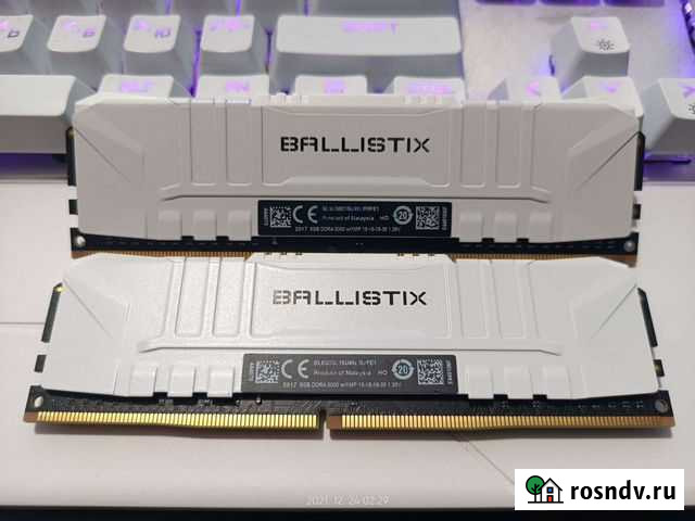 Игровая оперативная память 16GB Crusial Ballistics Краснодар - изображение 1