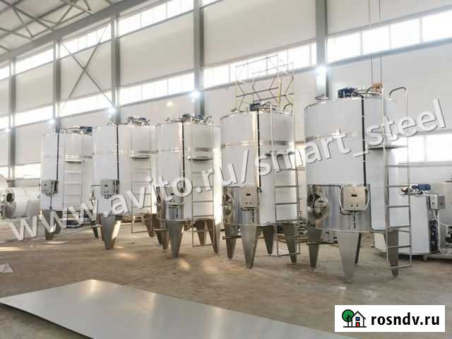 Емкость с рамной мешалкой Я1-осв 3000л для сливок Красноярск - изображение 1