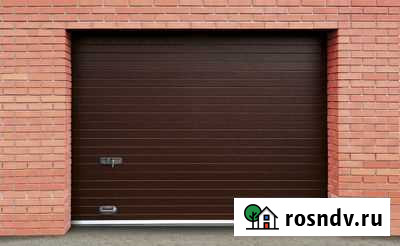 Секционные ворота дамаст 2500*2000-2300 Астрахань - изображение 1