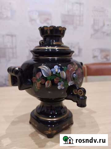 Самовар керамический сувенир Норильск - изображение 1