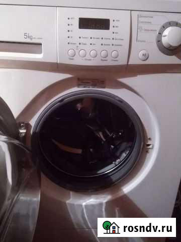 Стиральная машина LG, 5кг Нальчик - изображение 1