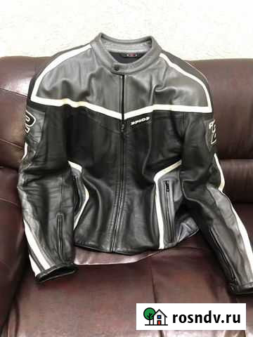 Мотокуртка кожаная мужская Оренбург - изображение 1