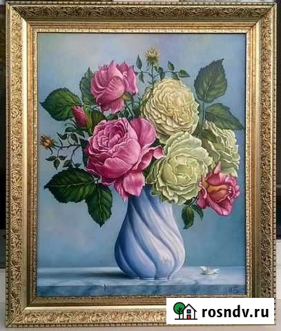 Цветы маслом Пушкино - изображение 1