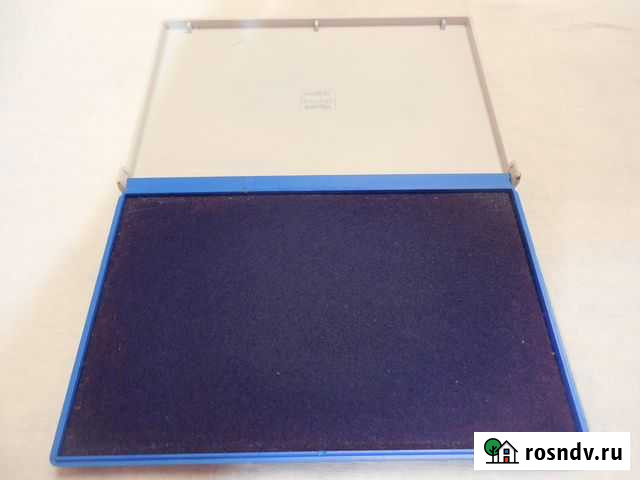 Штемпельная подушка синяя Самара - изображение 1