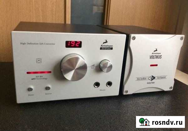 USB DAC Antelope zodiac Silver + voltikus Хабаровск - изображение 1