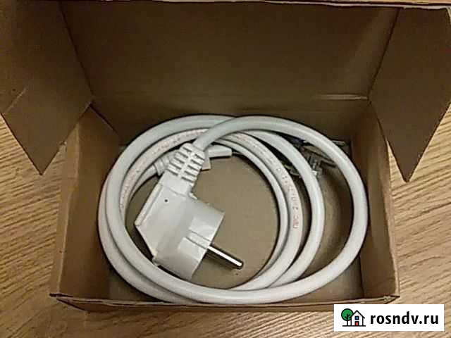 Сетевой кабель с вилкой для подключения полотенцес Москва - изображение 1