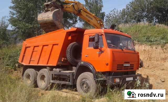 Щебень,песок,чернозем услуги экскаватора погрузчик Цимлянск - изображение 1