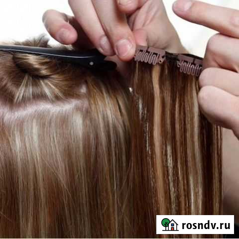 Мелированные волосы на заколках Владимир - изображение 1