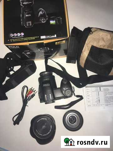 Фотоаппарат polo D7100 + два объектива + сумка Зерноград - изображение 1