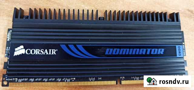Нерабочая новая Corsair dominator DDR3 4GB Воронеж - изображение 1