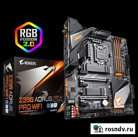 Материнская плата Gigabyte Aorus Z390 PRO Wi-Fi Уфа - изображение 1