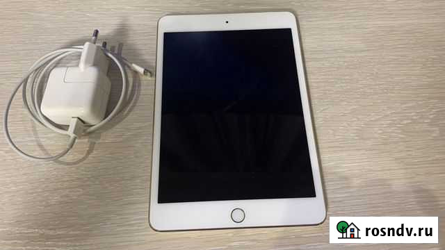 Apple iPad mini 4 Wi-Fi + Cellular 128 гб, золотой Новосибирск - изображение 1