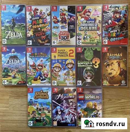 Катреджи на nintendo switch Бузулук - изображение 1