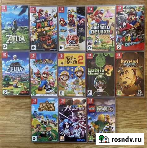 Катреджи на nintendo switch Бузулук - изображение 1