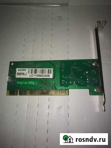 Модем acorp lite 56pml-2 Чебоксары - изображение 1