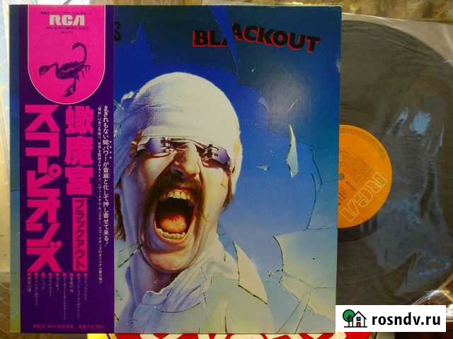 Винил Scorpions 1982 1Press Japan Ангарск - изображение 1