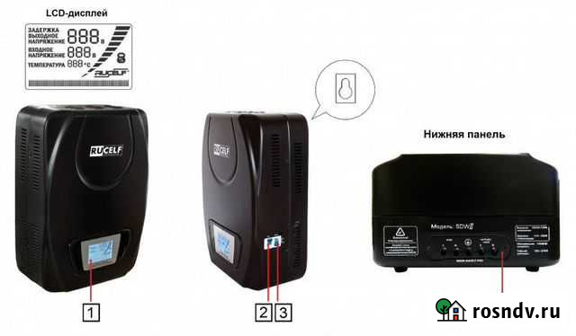 Стабилизатор напряжения rucelf SDW.II-12000-L Симферополь - изображение 1