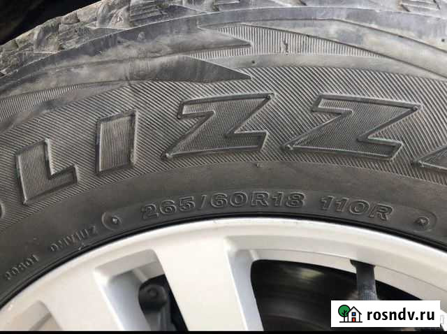 Шины 265 60 18 зимние бу Красноярск - изображение 1