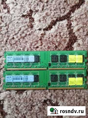 Оперативная память ncp ddr2 1гб Екатеринбург - изображение 1