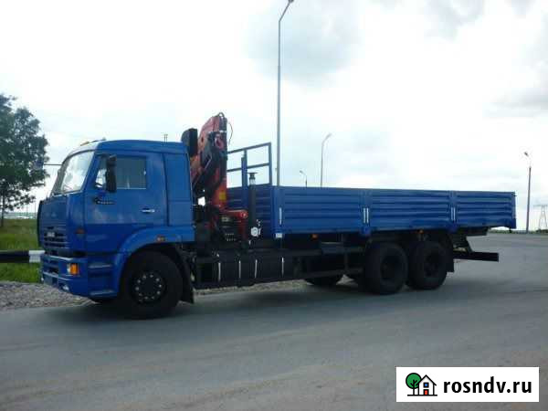 Манипулятор 6 тонн стрела борт 10 тонн аренда Санкт-Петербург - изображение 1