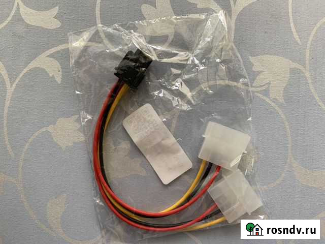 Переходник 6 pin to 2 molex Екатеринбург - изображение 1