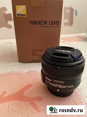 Объектив nikon 50mm F1.8 Солнечногорск - изображение 1