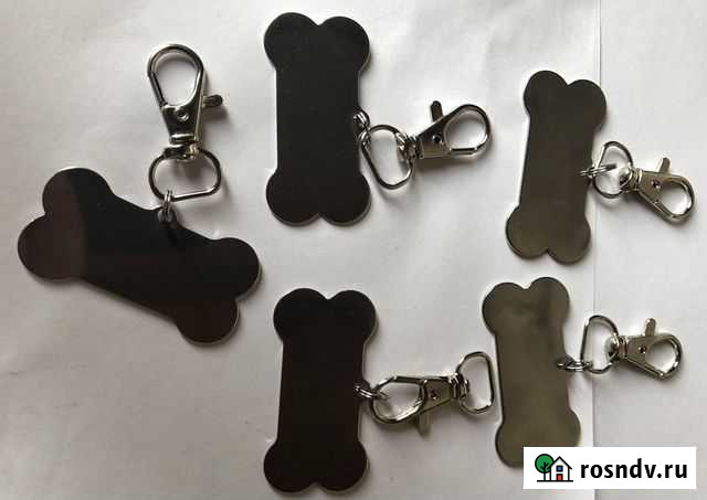 Жетоны именники для собак. Лазерная гравировка Брянск - изображение 1