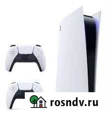Sony playstation 5 digital edition 2 геймпада+ кам Сочи - изображение 1