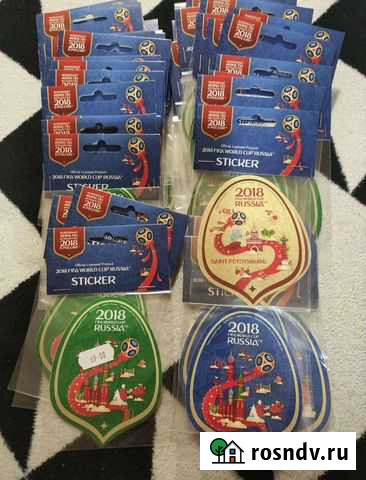 Стикеры fifa 2018 Санкт-Петербург - изображение 1