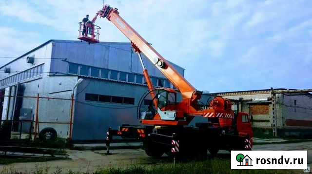 Услуги Автовышки 28 метров вездеход Тюмень - изображение 1