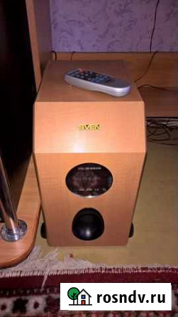 Акустика Sven HT-480 (сабвуфер гудит, фонит) Сургут - изображение 1