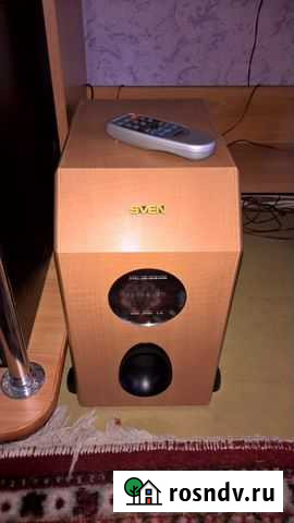 Акустика Sven HT-480 (сабвуфер гудит, фонит) Сургут - изображение 1