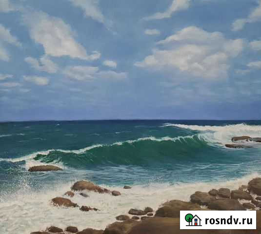 Картина маслом Волна Ульяновск - изображение 1