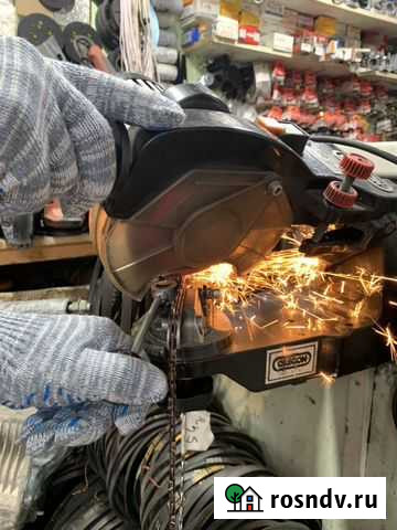 Заточка цепей Подольск - изображение 1