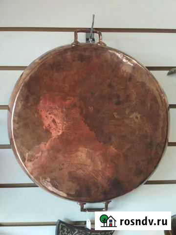 Сковорода медная старинная Лосево - изображение 1