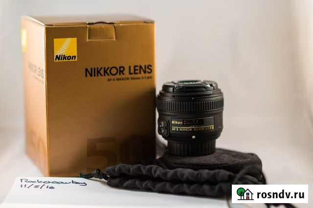 Объектив AF-S nikkor 50mmF\1.8G Киров - изображение 1